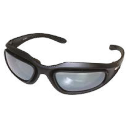 Polycarbonate Lens Safety Glasses EN1836 CE, Smoke Tint, Industrial UV and Impact Eye Protection